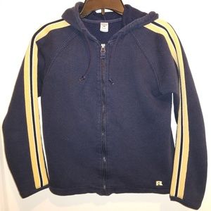 Russell Athletic Women's Zippered Hoodie Size L